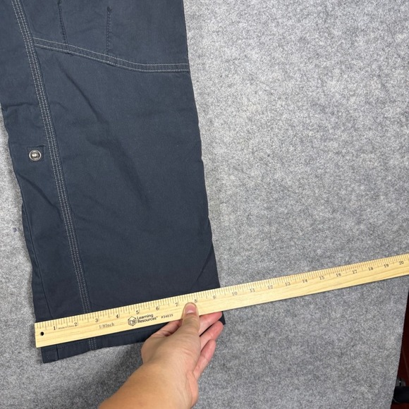 Kuhl Womens Splash Roll-Up Pants 32x32 Charcoal Grey Vintage Patina Dye Size 10 - Picture 9 of 10